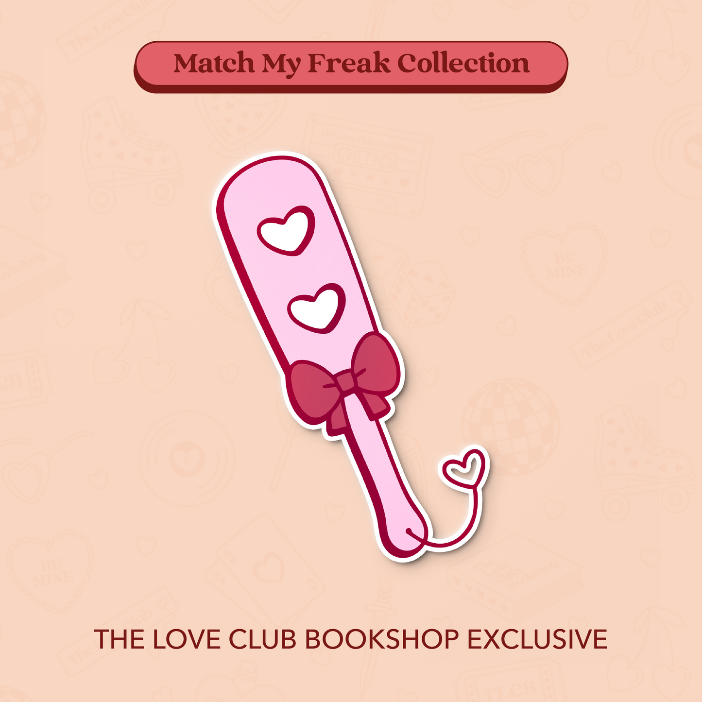 "Spank Me" Paddle Sticker