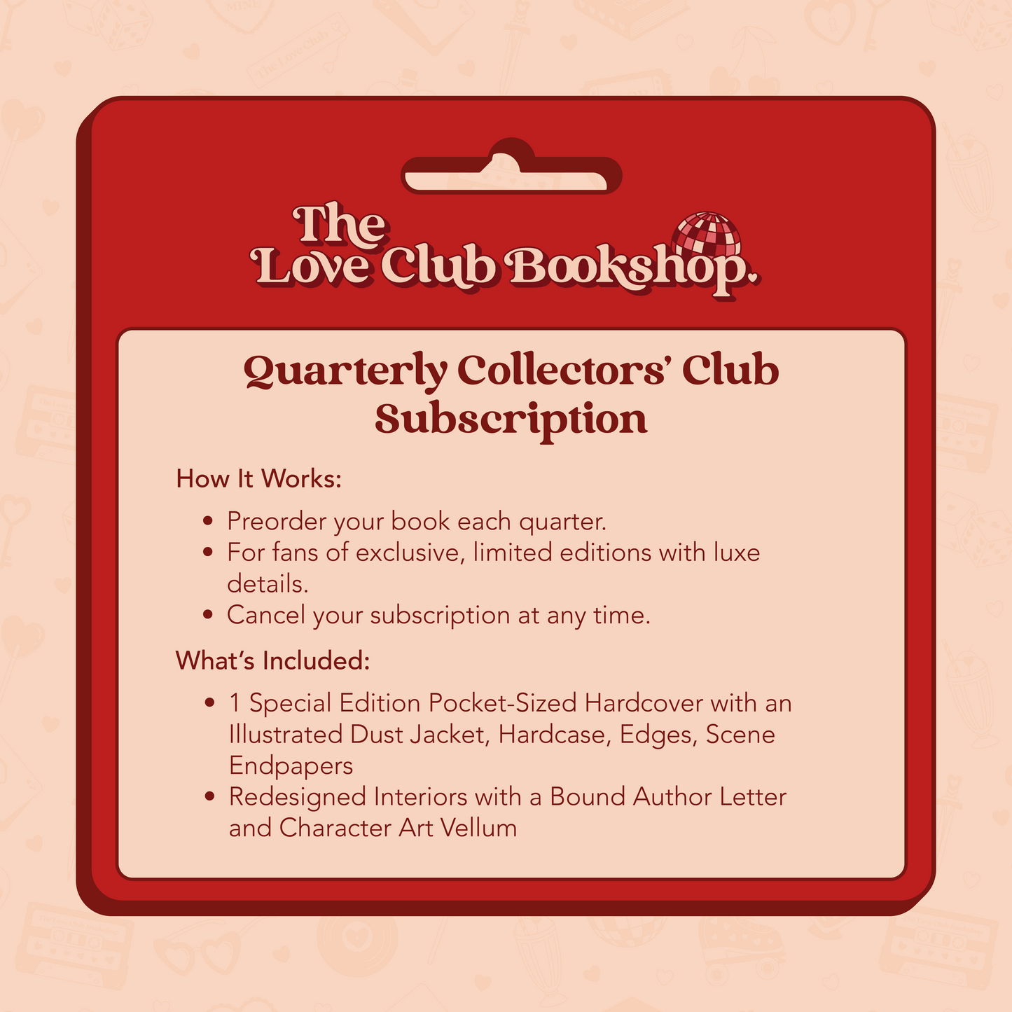 Quarterly Collectors Club Subscription