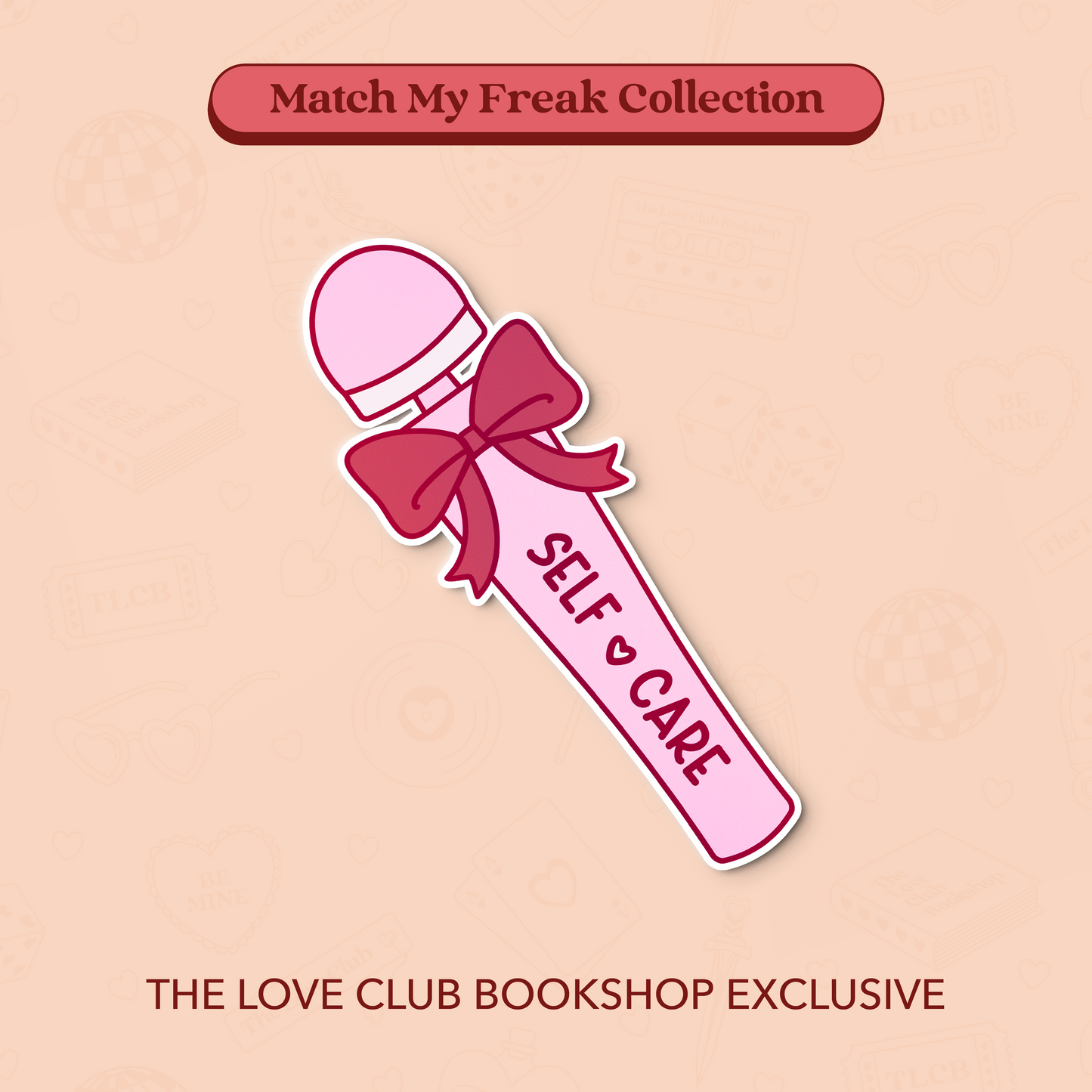 "Self-Care" Vibrator Sticker