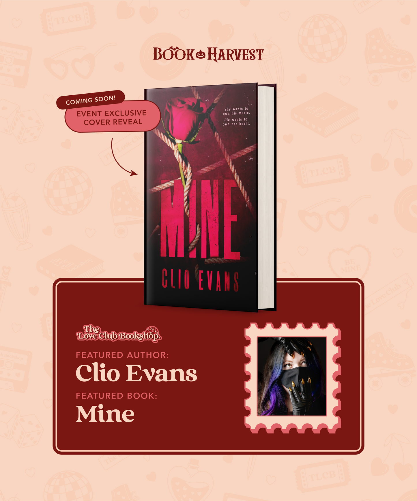 (BOOK HARVEST 2026) Mine by Clio Evans