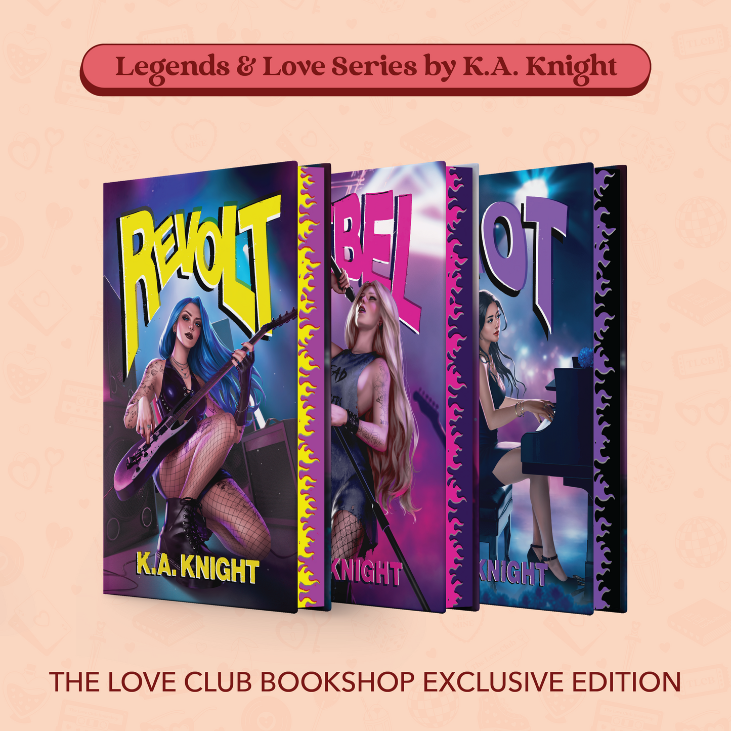 Legends and Love Series by K.A. Knight